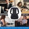 Back Brace Posture Corrector Belt Clavicle Lumbar Support Stop Slouching and Hunching Adjustable Back