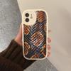Чехол для телефона под змеиную кожу, жесткая кожа, для iPhone 16 15 14 13 12 Mini 11 14 Pro Max Xs X Xr 7 8 Plus Fundas