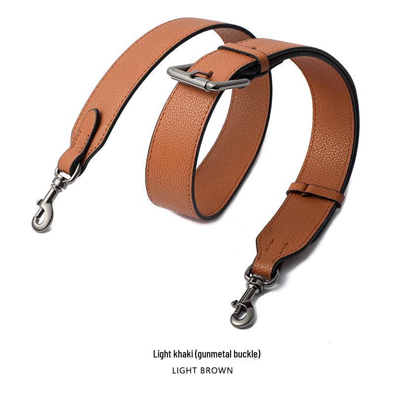 Универсальный широкий плечевой ремень из коровьей кожи с зернистой текстурой личи для сумки Dionysus (модель: MHS-A-9)