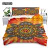 Peace Symbol Duvet Cover Gorgeous Camper Van Peace Sign Bedding Set Microfiber Mandala Comforter Cover King Size Bedroom Decor