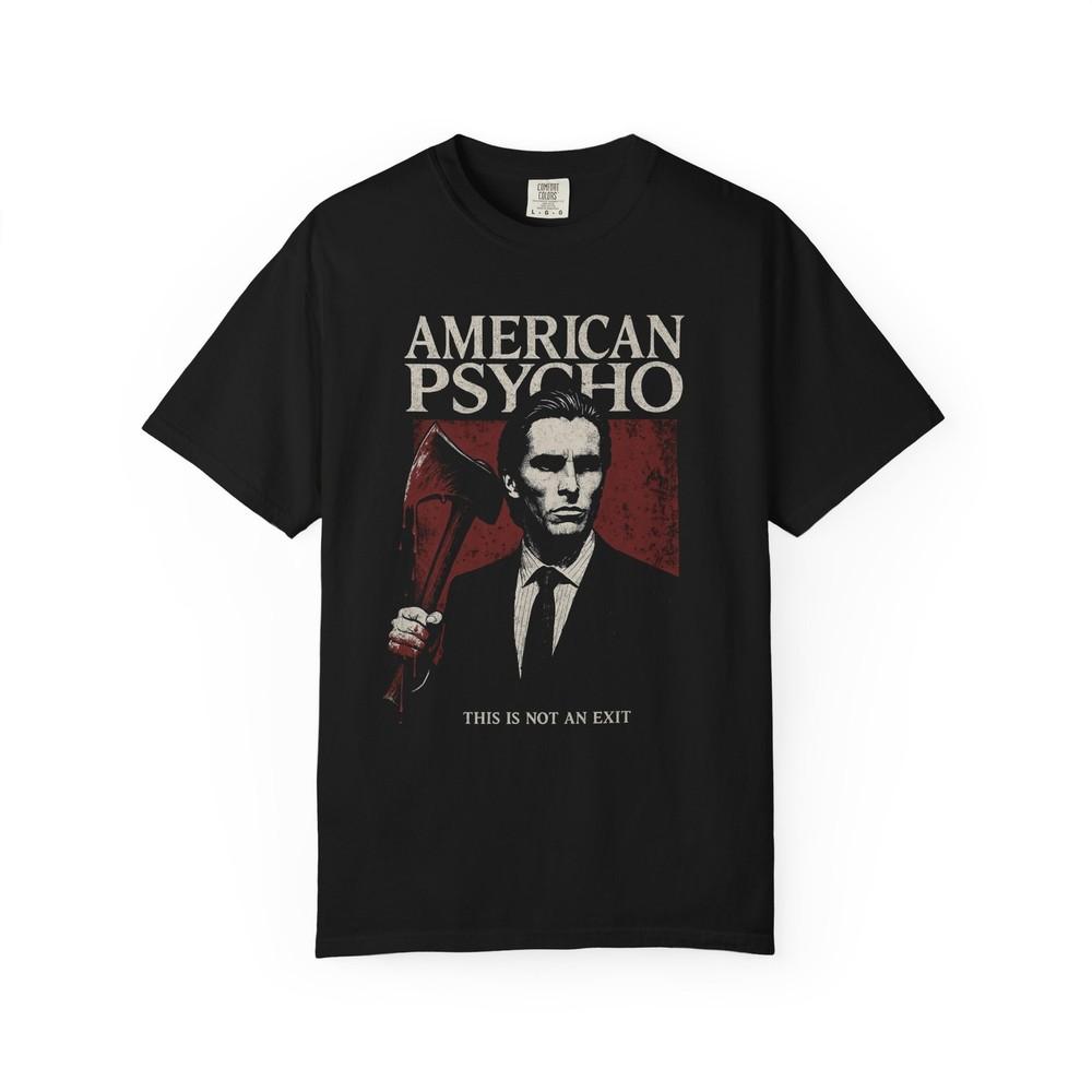 American Psycho Tshirt Patrick Bateunisex Horror Movie Tee Halloween Unisex