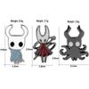 Hollow Knight Протагонист Гвоздь Брелок Ожерелье и Металлическая Брошь Набор