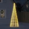 VidaXL LED Christmas Tree On Flagpole 550 LEDs White 300 Cm, Christmas Decoration, LED Light, Christmas Light 358112
