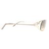 Excellent FRED sunglasses VOLUTE oval frame gold mens Used