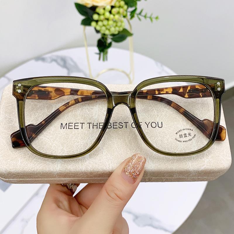 Очки для близорукости с квадратной отделкой, большие очки для близорукости по рецепту, диоптрии от -1,0 до -1,5 от -2,0 до -6,0