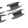 Car Door Handle Bowl Panel Cover Trim Carbon Fiber Pattern Decals For Mercedes Benz E Class W213 2016-2018 Exterior Accessories