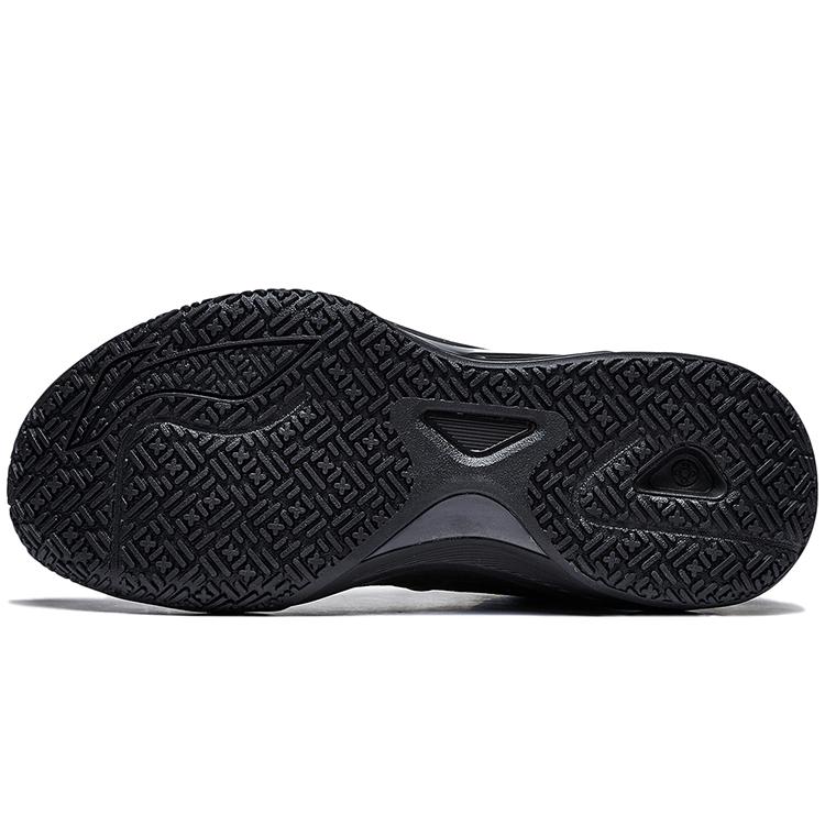 Новые износостойкие дышащие баскетбольные кроссовки LiNing Light Speed 1.5 с низким верхом, мужские, черно-красные ABAT101-4