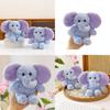 Scented Elephant Stuffed Animal Keychain With Clip For Kids Room Decor