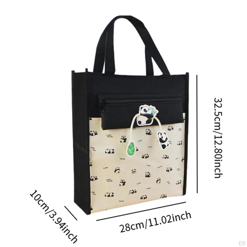 Girls Tote Bag Students Everyday Lightweight Stylish Tuition Womens Handbag for Beach