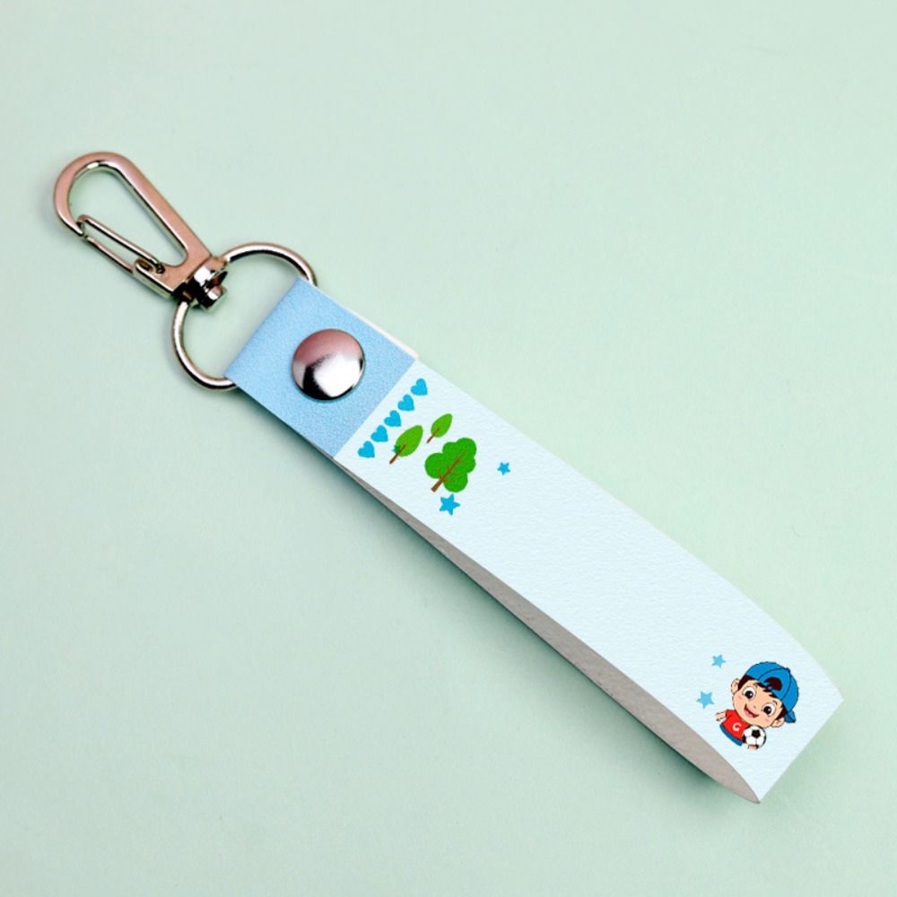 Imitation Leather Name Badge Cartoon Child ID Tags Daycare Labels Name Tag  Backpack