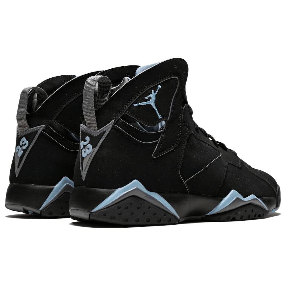 Кроссовки унисекс Air Jordan 7 Retro Chambray 2023 Черные светло-графитовые CU9307-004