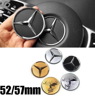 Эмблема руля автомобиля, декоративные аксессуары для салона для Mercedes benz W203 W204 W205 W176 W211 W212 W213 GLA GLC