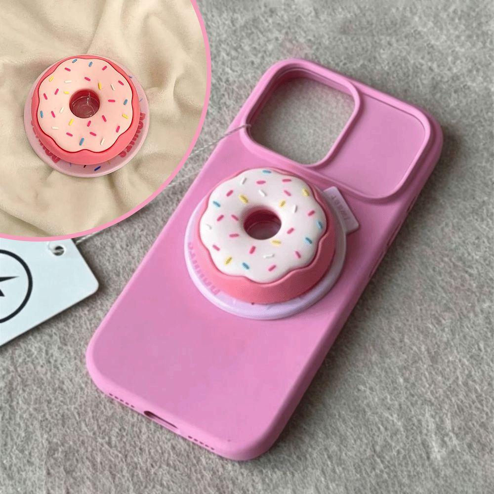Magnetic Phone Ring Bracket Cute Doughnut Mobile Phone Bracket Mobile Phone Support