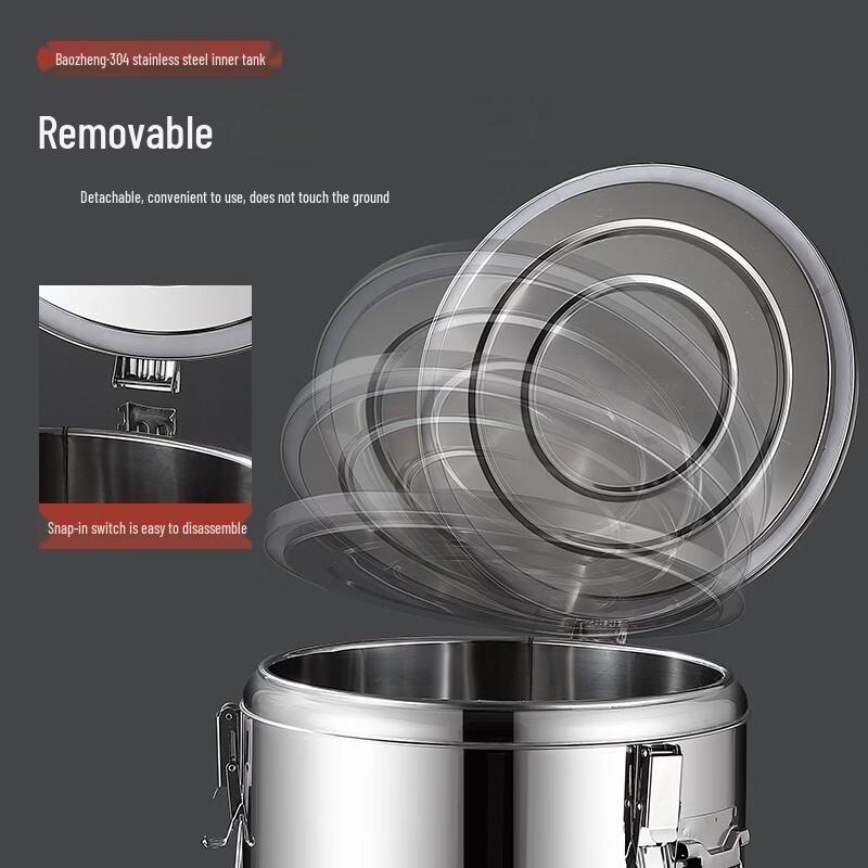 Commercial Stainless Steel Insulated Food Dispenser
