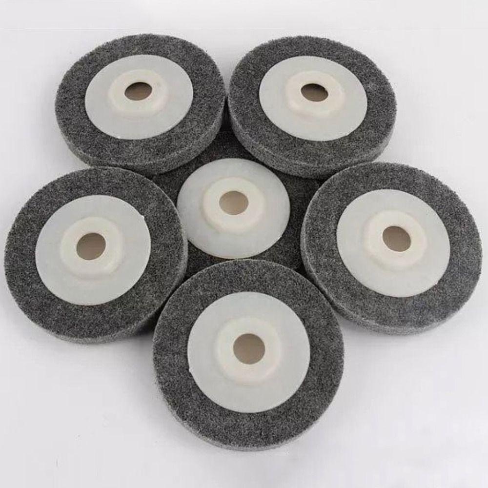 10pcs Wear-resistant Fiber Polishing Wheel Efficient Grinding Wheel Abrasive Sanding Disc  Metal
