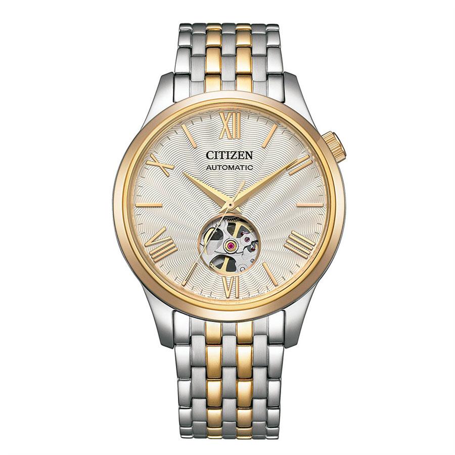 Citizen NH9136-88A Механические (автоматическая) Аналоговый белый серебристый