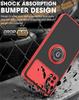 Magnet Matte Case For Xiaomi POCO X4 Pro X5 F4 X3 M4 M3 Pro GT 5G Redmi Note 7 8 8T 8A Shockproof Ring Holder Luxury Cover Funda