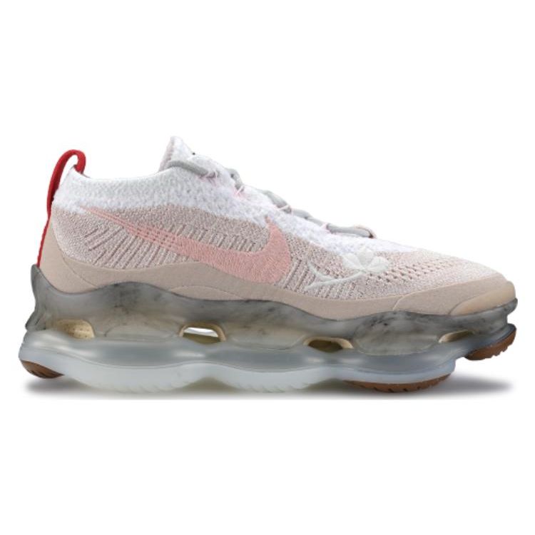 Nike Air Max Scorpion Flyknit Leap High Песочный Дрифт Арктический Оранжевый Женская Обувь для Повседневной Носки FD4339-180