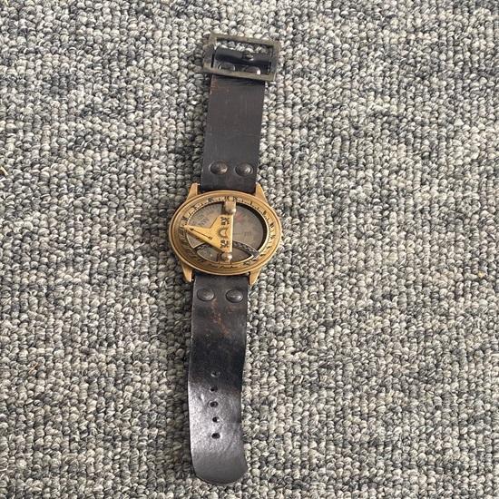 Морские солнечные часы с компасом Морские наручные солнечные часы