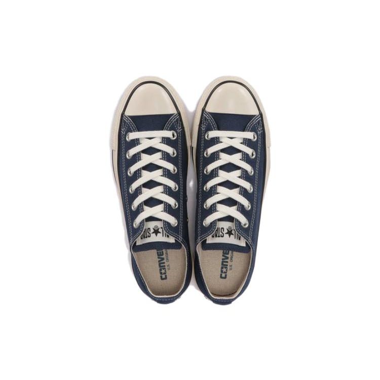 Converse Chuck Taylor All Star Us Colors Ox Классические Ретро Низкие Кеды из Канваса Унисекс Синие 31307690