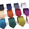 Smart Party Slim Boys Mens  Solid Color Tie Decoration Ornament Wedding Classic Black Necktie Skinny
