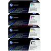 HP 305A CE410A Original 4-Color Toner Cartridge Set