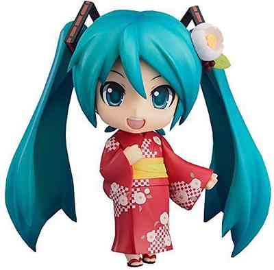 Nendoroid Серия Вокальных Персонажей 01 Хацунэ Мику Юката Нацуцубаки ABS ПВХ Окрашенная Подвижная Фигурка Вер. Немасштабный &