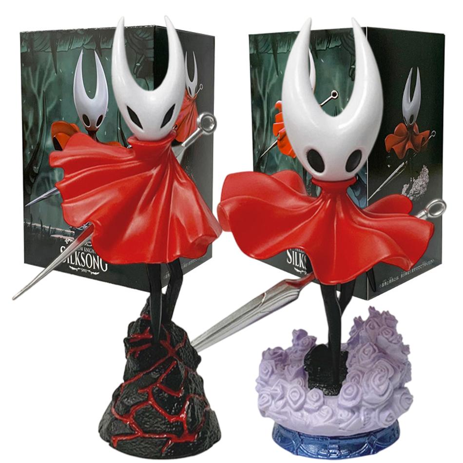 19cm Hollow Knight Anime Game Figure Little Knight Hornet Action Figure Game Peripheral PVC Model Ornament Collectible Toy Gifts
