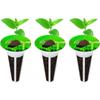 Hydroponic Plant Labels 1.7inch Round Plant Growth Basket Labels for Seedling Self-Adhesive Hydroponic Plant Stickers
