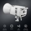 Фотостудийный LED-светильник LE200D COB 220 Вт, управление DMX Bluetooth, цветовая температура 5600K, сопряжение NFC, охлаждающий вентилятор для