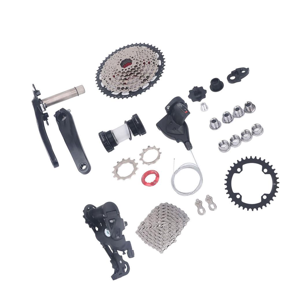 Велосипедный 9-скоростной групсет 50T маховик велосипедный комплект переключения переключатель шатуны набор аксессуаров для модификации 36T звезда