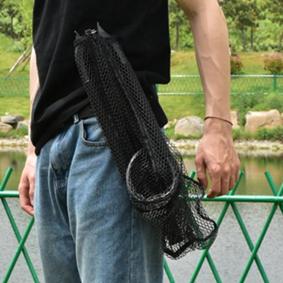 Рыболовный сачок из алюминиевого сплава с телескопической ручкой, портативный складной треугольный каркас, рыболовные принадлежности для ловли карпа