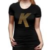 Zildjian K Logo TShirt for WOMEN ONeck Streetwear T Shirts WOMENs Tees Short Summer Clothes Tops