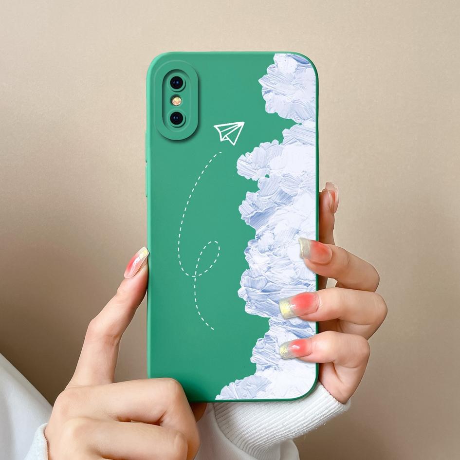 Милый чехол с рисунком лягушки-кролика для Apple iPhone 13 14 15 Pro Max 13 Mini 15 Plus X XS Max XR, задняя крышка, противоударный мягкий силиконовый бампер для iPhone Shell