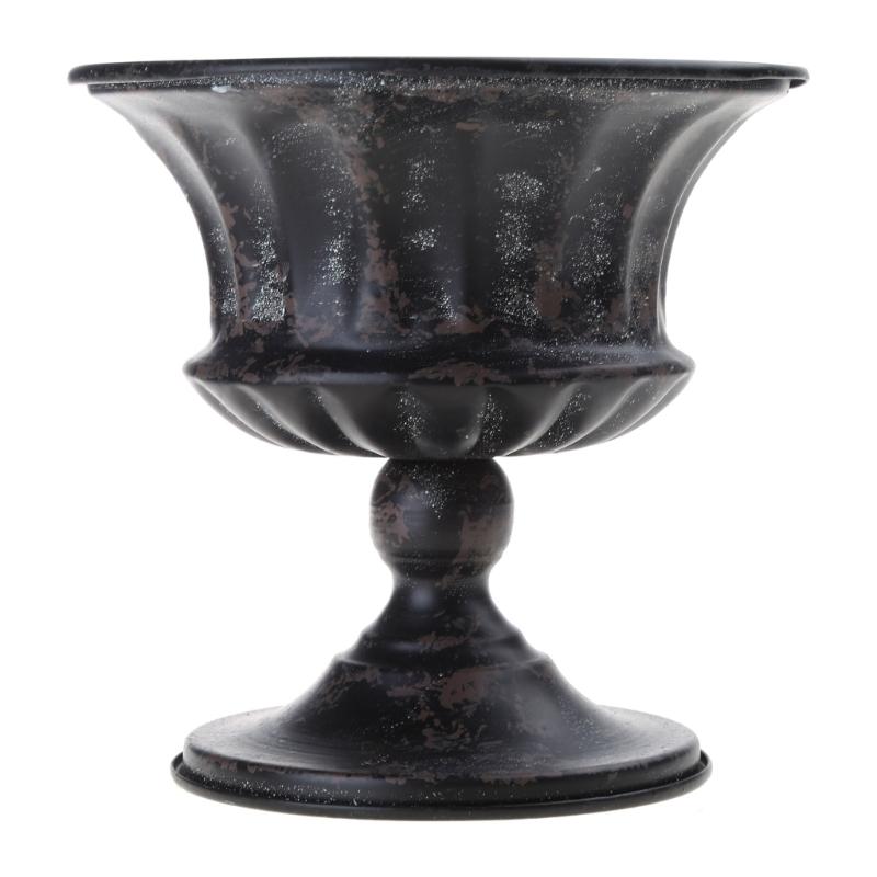Vintage Style Flower Vase Planter Plant Pots Flower Pots Iron Flowerpot Floral Dried Flower Plant Vase Party Decorations