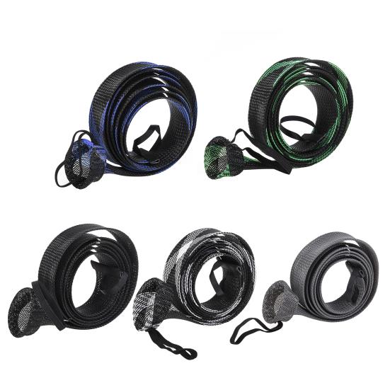 Fishing Rod Sock Wear Resistant High Flexibility Tear Resistant Fishing Rod Sock Cover