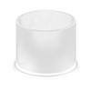 500 Pcs Disposable Tattoo Ink Cups Plastic Tattoo Ink Holder Small Tattoo Ink Cup with Ring Base for Tattoo Artists Studios