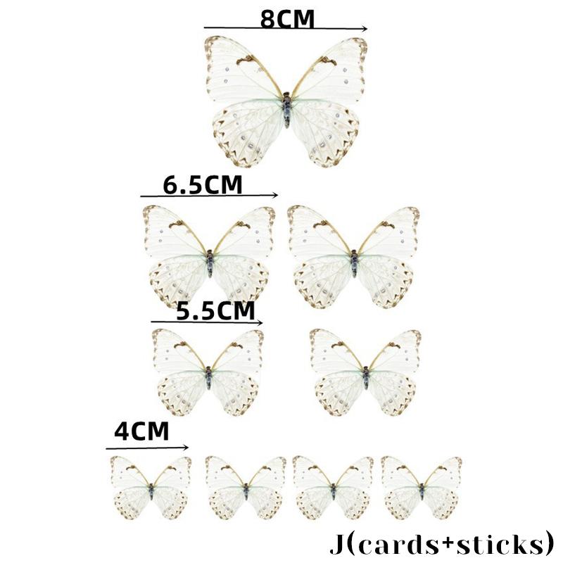 9/10 шт. золотые розовые фиолетовые бабочки для украшения торта, свадьбы, дня рождения, десерта, кекса, 3D-материала в виде бабочки, сделай сам, сувениры для вечеринки