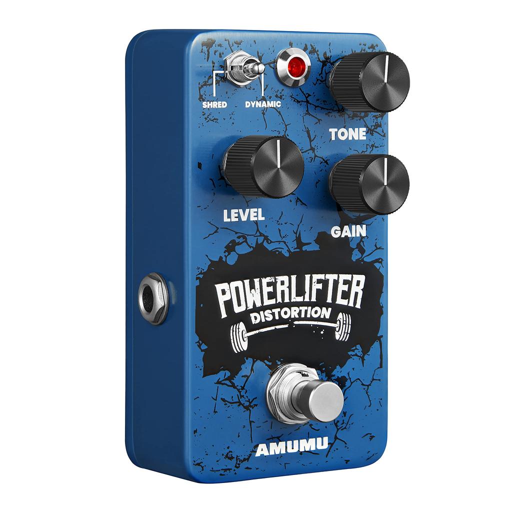 AMUMU POWER Distortion Guitar Effects Pedal Handmade LIFTER™