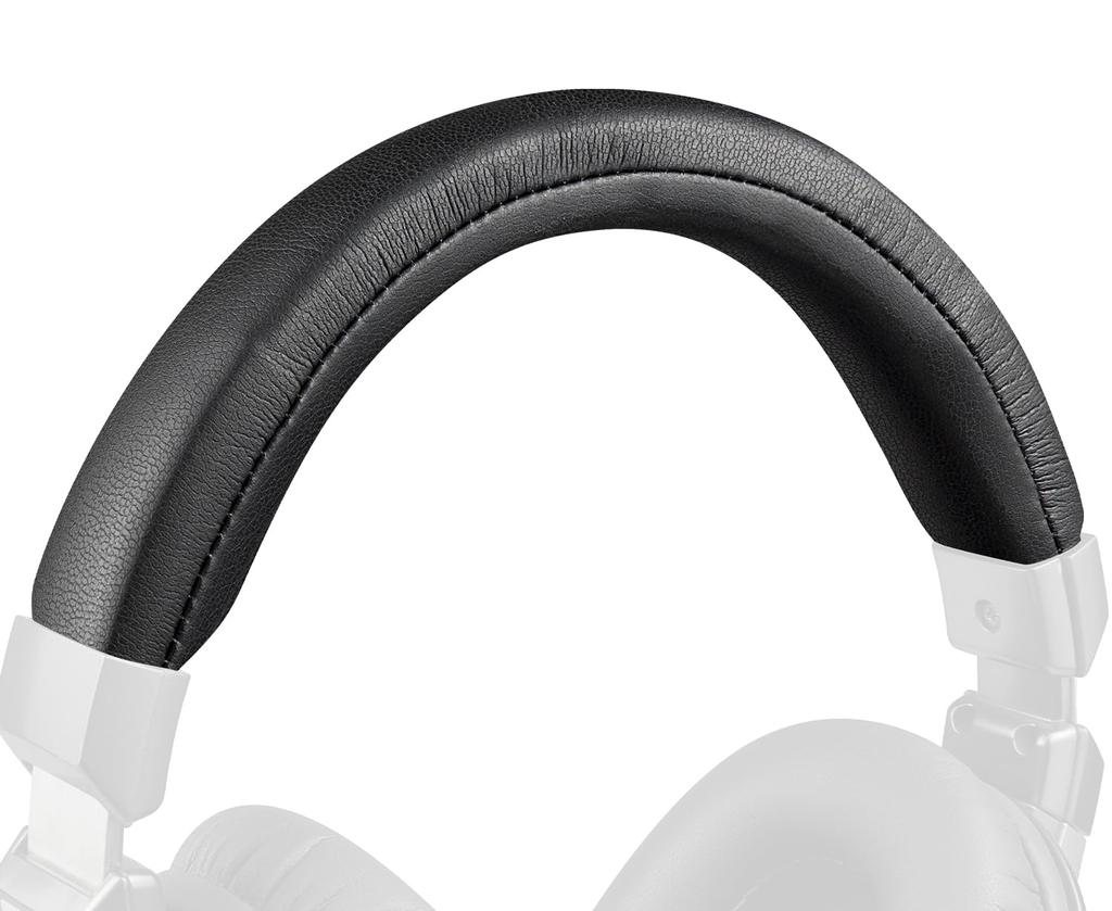 SOULWIT Headband Cover for Audio Technica ATH MSR7GM Protective Case Compatible with Protein Leather Replacement Headphone Cover Repair Head Strap