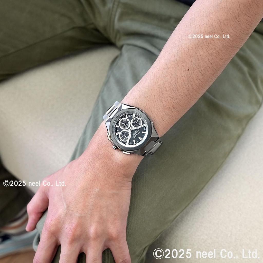 CITIZEN ATTESA Серебряные часы CC4104-53E Мужские