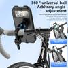 Motorcycle Bicycle Phone Holder Waterproof Rotating Adjustable GPS Stand For iPhone 16 Xiaomi Outdoor Riding Navigation Holder
