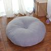 Degrees of Comfort Meditation Floor Pillow- Solid Color Round Cotton Linen Cushion Tatami Soft Seat Cushion for Home Bedroom Living Room