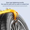 8pcs Car Tire Snow Chains for Winter Anti Skid Traction Automotive Tyre Security Chain Heavy Duty Auto Mud Icy Emergency Chain