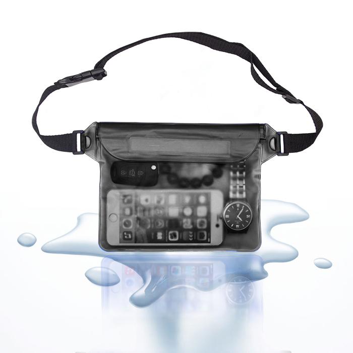 Waterproof Swimming Bag Drift Diving Shoulder Waist Pack Bag Underwater Mobile Phone Bags Case Cover For Beach Boat Water Sports