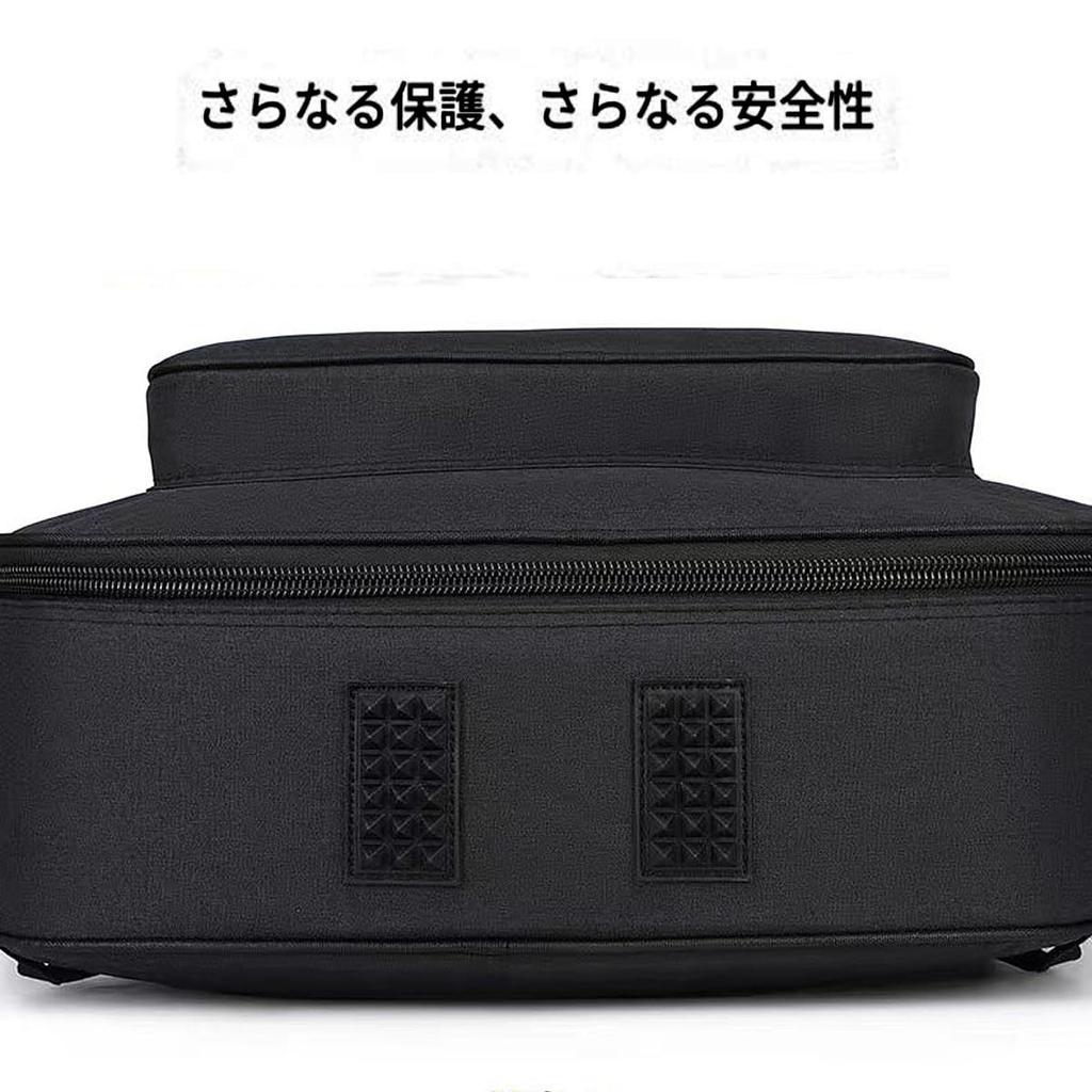 Yaonkaku 25mm Sponge Guitar Gig 110cm X 42cm X Acoustic Guitar Soft Guitar with Large Capacity Pocket Black for 40 and Heavy-Duty Case, Bag, 14cm,