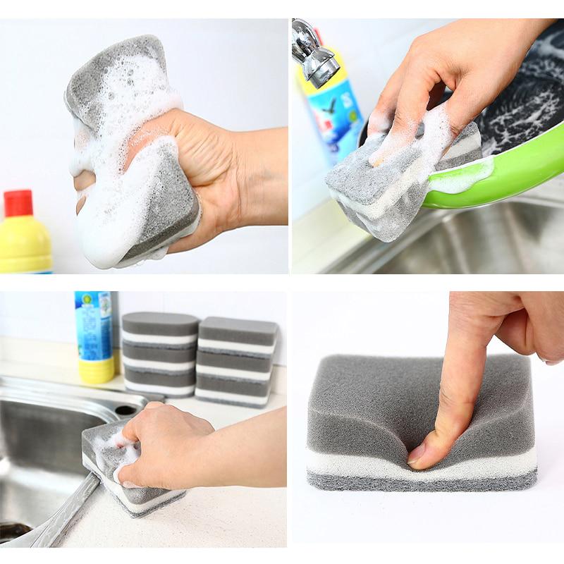 Губка для очистки различных поверхностей 5 штук