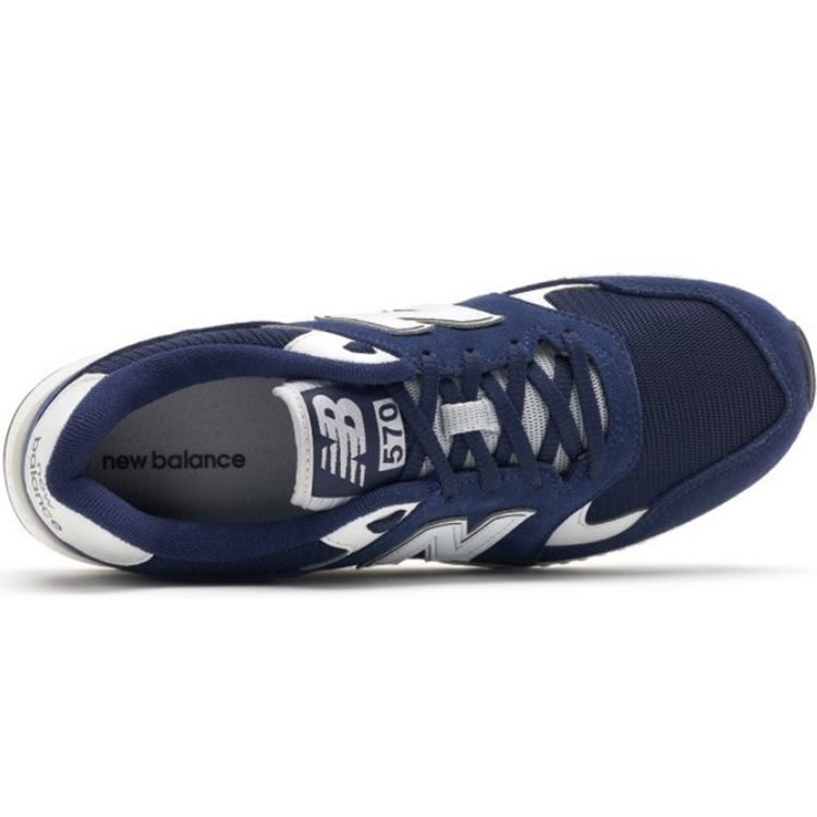 New Balance NB 570 Спортивный тренд Низкие беговые кроссовки Унисекс кроссовки Синий ML570BNE