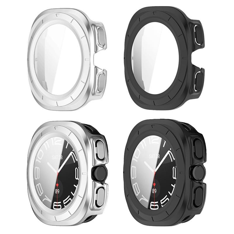 Ремешок + чехол для Samsung Galaxy Watch 7 Ultra, 47 мм, металлический ремешок для Galaxy Watch 7 Ultra, 47 мм, браслет, защитный чехол