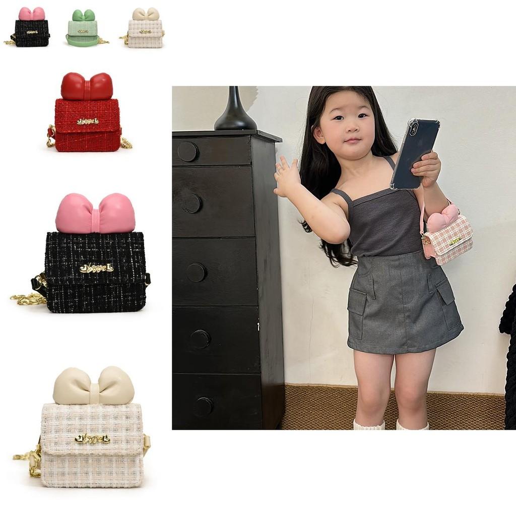 Сладкое Сердце Бант Детская Сумка Современный Шик Дизайн Цепочки Дышащая ПУ Сумка Через Плечо Для Мальчиков И Девочек